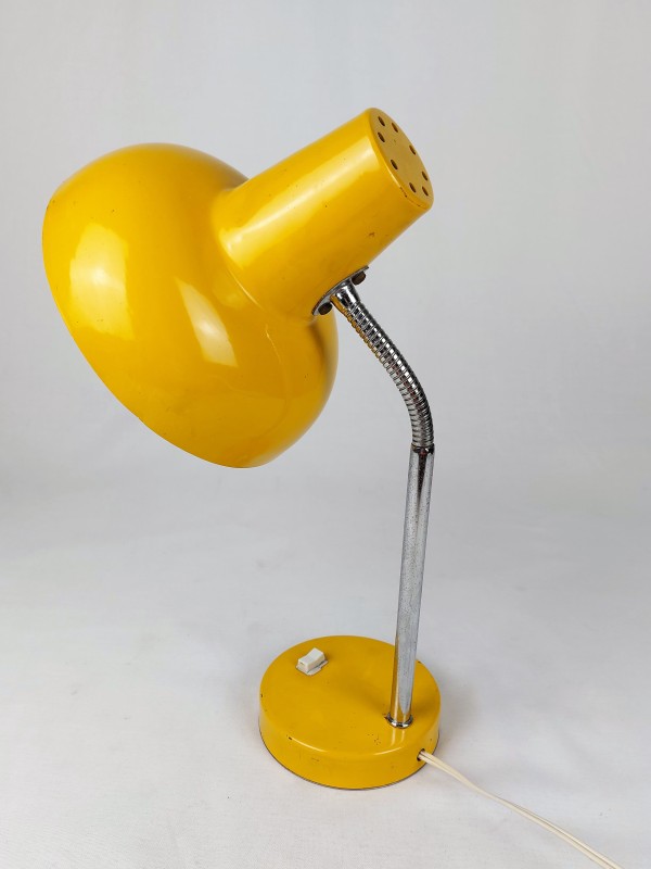 Gele bureaulamp